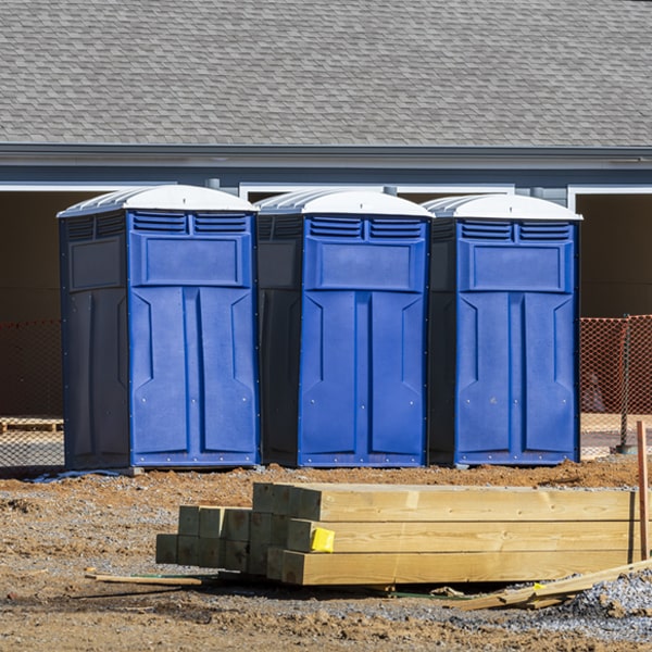 are there any restrictions on what items can be disposed of in the porta potties in Society Hill